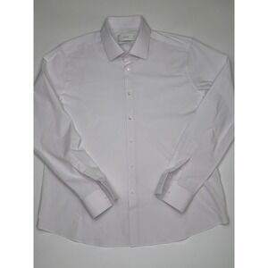 Sene Mens White Long Sleeve Dress Shirt Bamboo Button Up Business Fancy Tuxedo‎